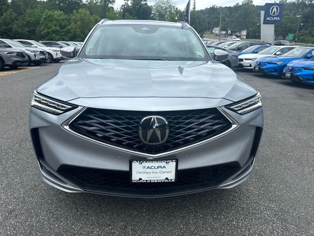 2026 Acura MDX Advance Package - Solar Silver Metallic exterior view 2