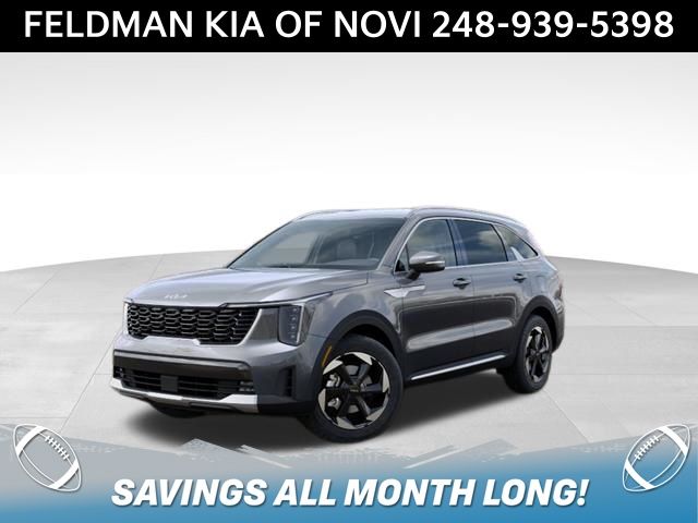 Steel Gray 2026 Kia Sorento Hybrid SUV / Crossover Front-Wheel Drive 6-Speed Automatic