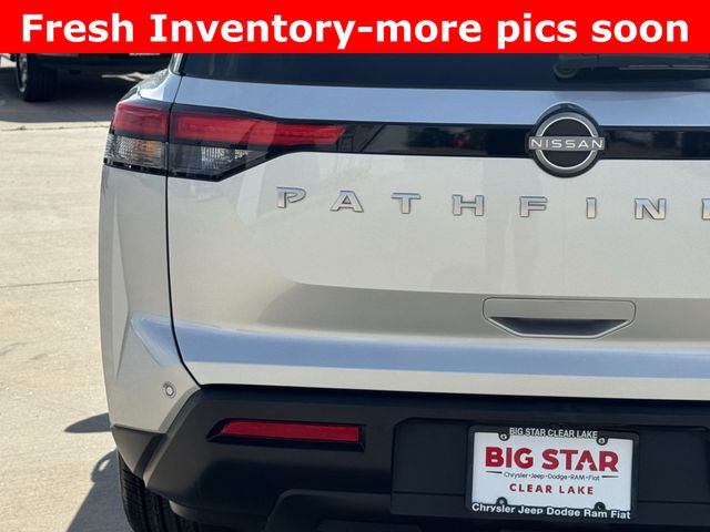 2025 Nissan Pathfinder SV Silver at Texan Dodge Chrysler Jeep Ram