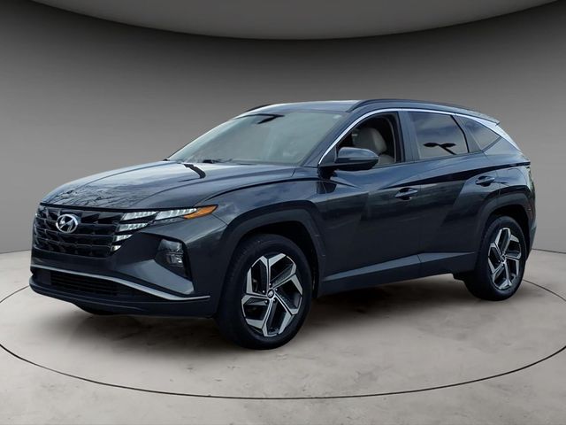 Portofino Gray 2023 Hyundai Tucson SEL AWD SUV / Crossover All-Wheel Drive 8-Speed Automatic