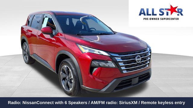 Red (Scarlet Ember Tintcoat) 2025 Nissan Rogue SV AWD SUV / Crossover All-Wheel Drive Continuously Variable Transmission