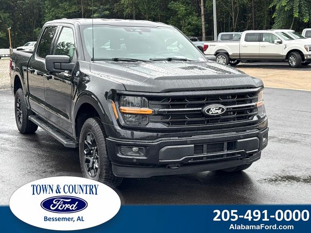 Agate Black Metallic 2024 Ford F-150 Pickup Truck Four-Wheel Drive Automatic