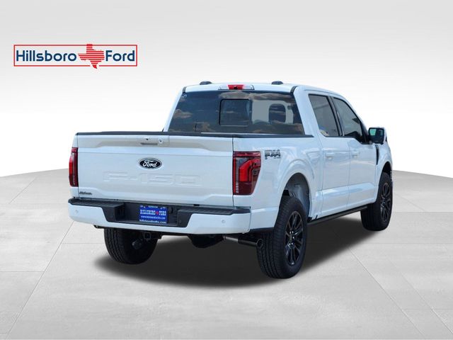 2024 Star White Metallic Tri-Coat Ford F-150 Platinum 4X4 Truck