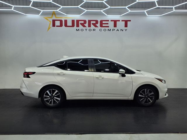 2021 Nissan Versa 1.6 SV White at Texan Dodge Chrysler Jeep Ram