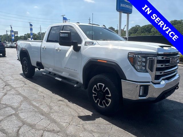 Summit White 2022 GMC Sierra 2500HD Pickup Truck Four-Wheel Drive 6-Speed Automatic