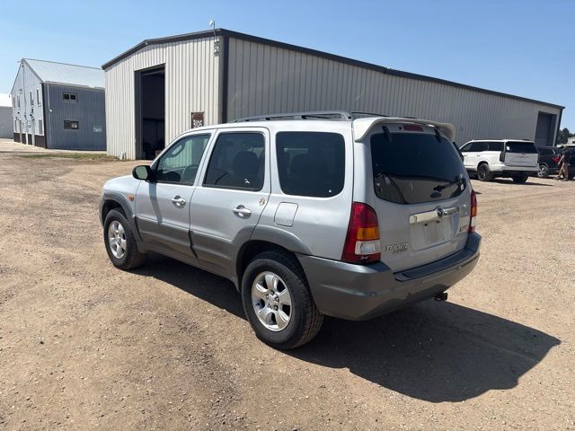 2002 Blue Mazda Tribute 4X4 SUV