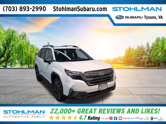 Crystal White Pearl 2026 Subaru Forester Limited Crossover AWD SUV / Crossover All-Wheel Drive Continuously Variable Transmission