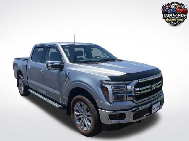 Silver Metallic 2025 Ford F-150 Pickup Truck Four-Wheel Drive Automatic
