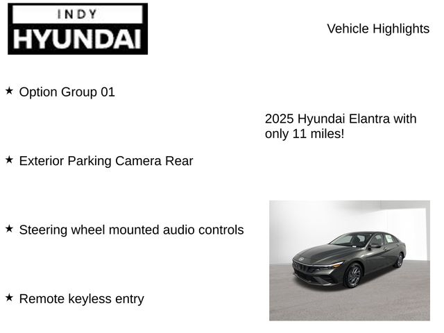 New 2025 Hyundai Elantra Hybrid For Sale in Indianapolis, IN