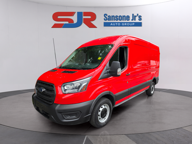 Race Red 2025 Ford Transit Cargo Van Rear-Wheel Drive 