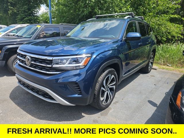 2023 Volkswagen Atlas SEL Blue at Stokes Volkswagen