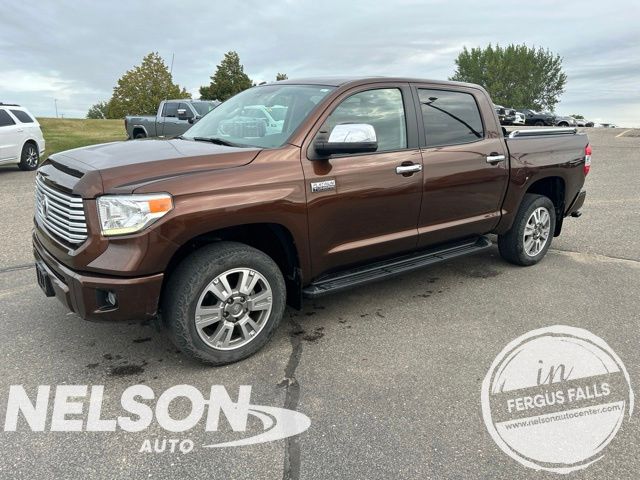 Sunset Bronze 2015 Toyota Tundra Pickup Truck Four-Wheel Drive 6-Speed Automatic Overdrive