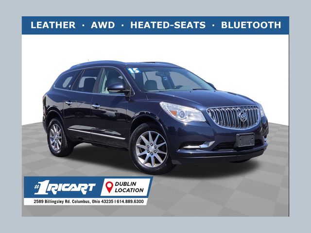 Dark Sapphire Blue Metallic 2015 Buick Enclave Leather AWD SUV / Crossover All-Wheel Drive 6-Speed Automatic Overdrive