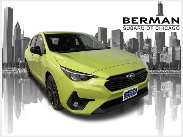 Citron Yellow Pearl 2026 Subaru Impreza Wagon All-Wheel Drive Continuously Variable Transmission