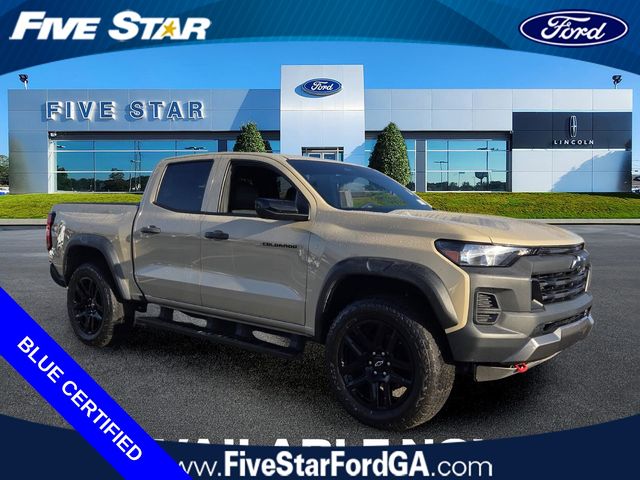 Sand Dune Metallic 2024 Chevrolet Colorado Pickup Truck Four-Wheel Drive 8-Speed Automatic