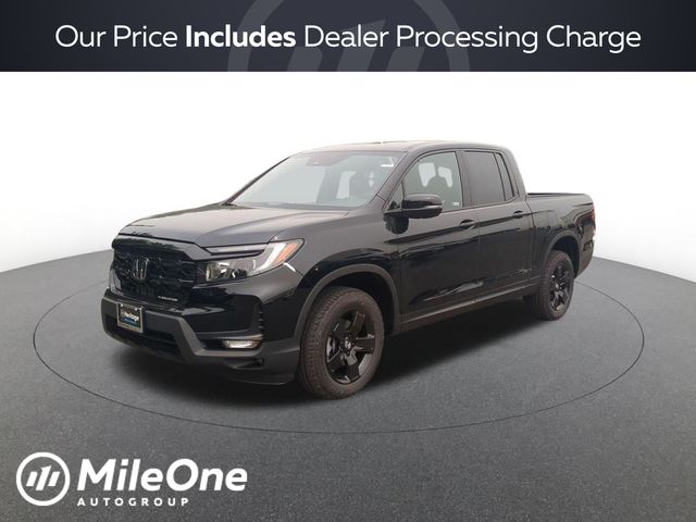 Crystal Black Pearl 2026 Honda Ridgeline Pickup Truck All-Wheel Drive 9-Speed Automatic