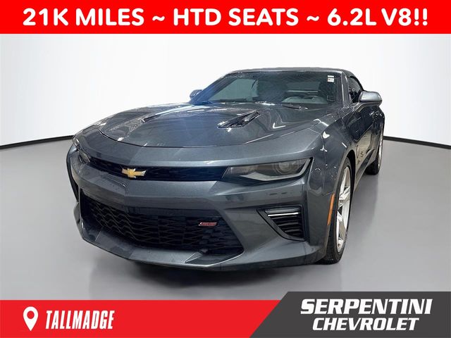 Nightfall Gray Metallic 2017 Chevrolet Camaro Convertible Rear-Wheel Drive 8-Speed Automatic