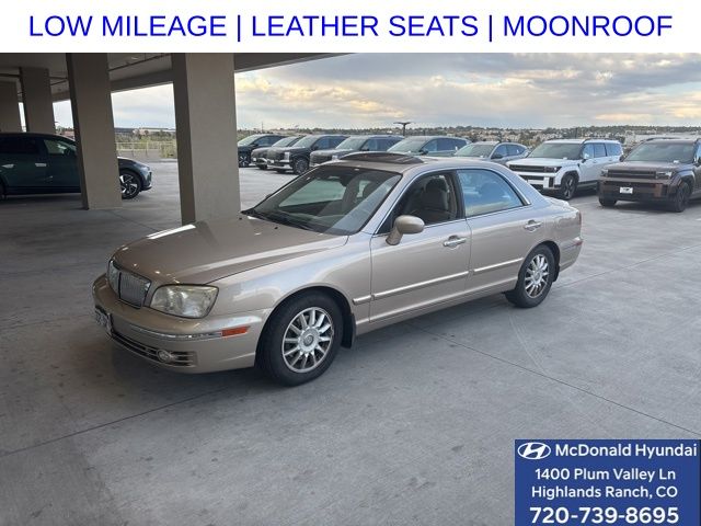 Brown (Golden Beige) 2005 Hyundai XG350 4 Dr L Sedan Sedan Front-Wheel Drive 5-Speed Automatic
