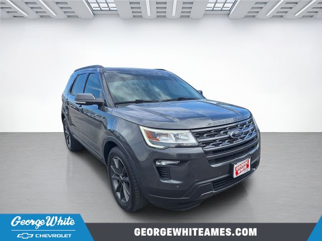 Gray (Magnetic) 2018 Ford Explorer XLT AWD SUV / Crossover All-Wheel Drive 6-Speed Automatic