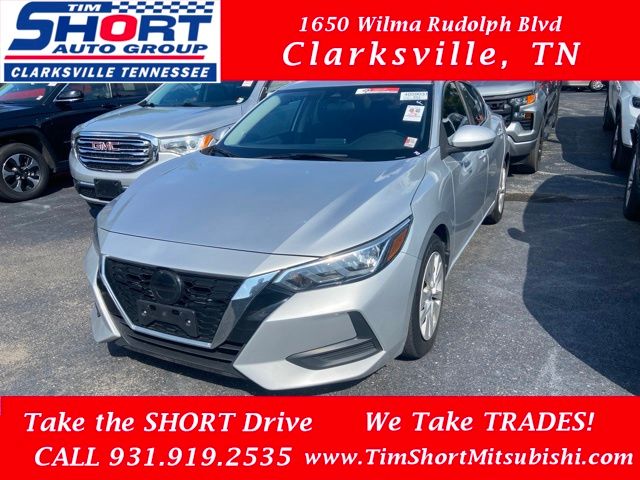 Brilliant Silver Metallic 2022 Nissan Sentra Sedan Front-Wheel Drive Continuously Variable Transmission