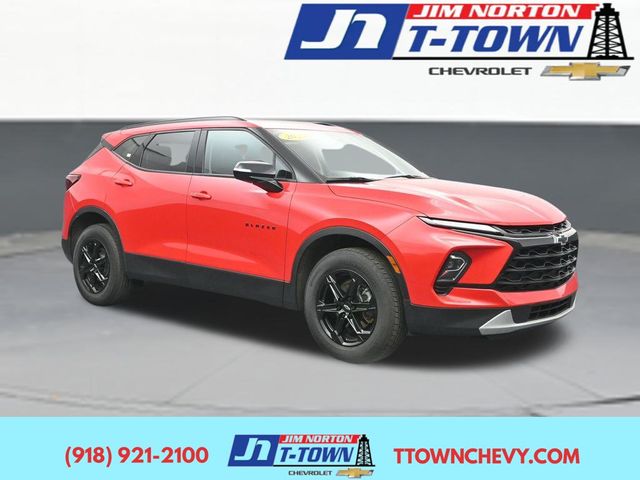 Red Hot 2024 Chevrolet Blazer SUV / Crossover Front-Wheel Drive 9-Speed Automatic Overdrive