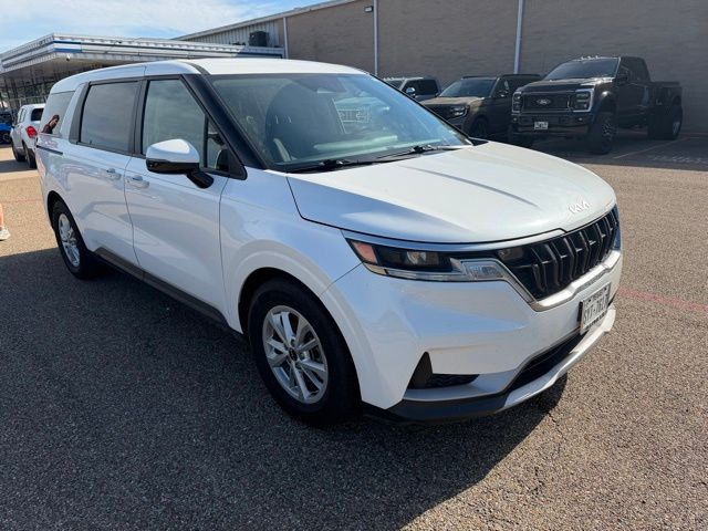 Snow White Pearl 2023 Kia Carnival LX FWD Minivan Front-Wheel Drive 8-Speed Automatic