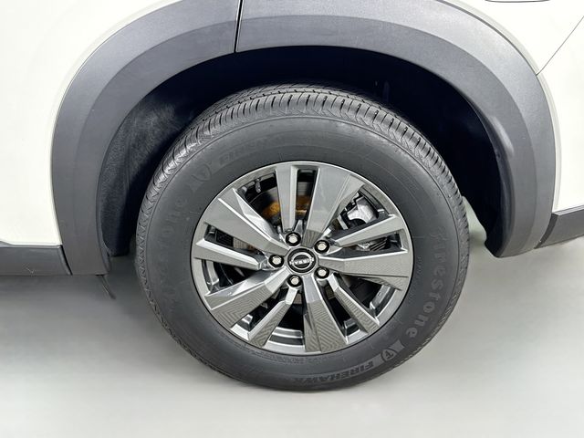 2022 Glacier White Nissan Pathfinder S FWD SUV