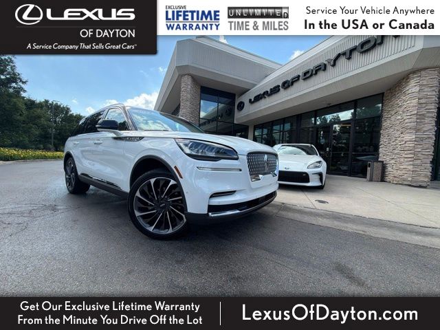 Pristine White Metallic Tri-Coat 2024 Lincoln Aviator Reserve AWD SUV / Crossover All-Wheel Drive Automatic