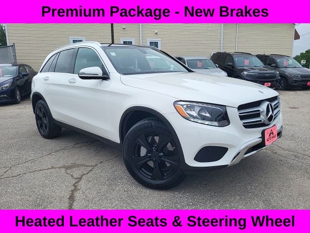 White 2018 Mercedes-Benz GLC 300 4MATIC SUV / Crossover All-Wheel Drive 9-Speed Automatic
