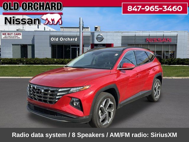 Calypso Red 2023 Hyundai Tucson Limited AWD SUV / Crossover All-Wheel Drive 8-Speed Automatic