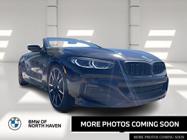 Carbon Black Metallic 2024 BMW 8 Series M850i xDrive Convertible AWD Convertible All-Wheel Drive 8-Speed Automatic