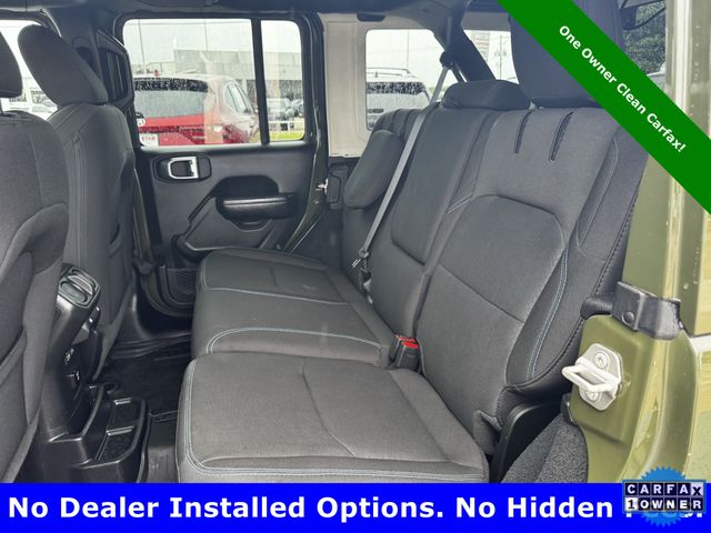 2023 Jeep Wrangler Rubicon 4xe Green at River Oaks CDJR