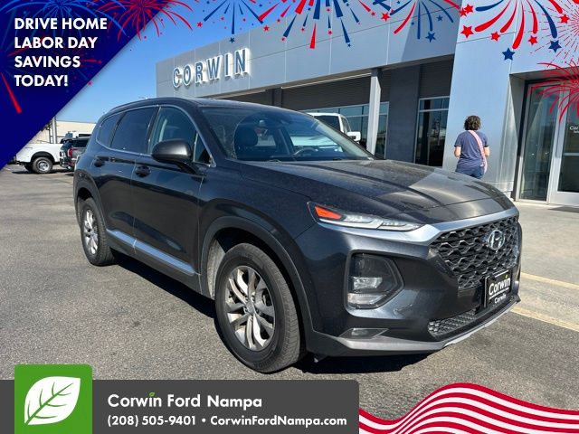 Portofino Gray 2020 Hyundai Santa Fe SUV / Crossover All-Wheel Drive 8-Speed Automatic