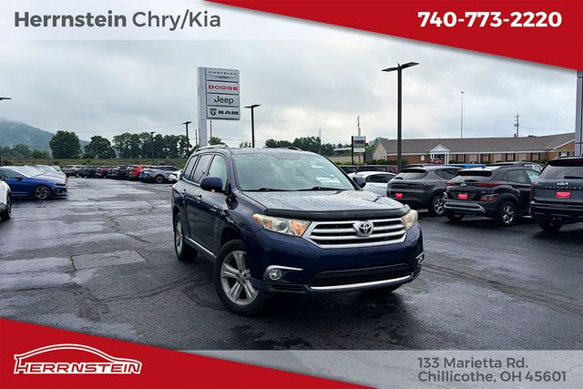 Nautical Blue Metallic 2012 Toyota Highlander SUV / Crossover Front-Wheel Drive 5-Speed Automatic Overdrive