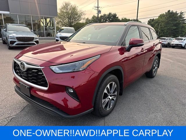 Red (Ruby Flare Pearl) 2023 Toyota Highlander SUV / Crossover All-Wheel Drive 8-Speed Automatic