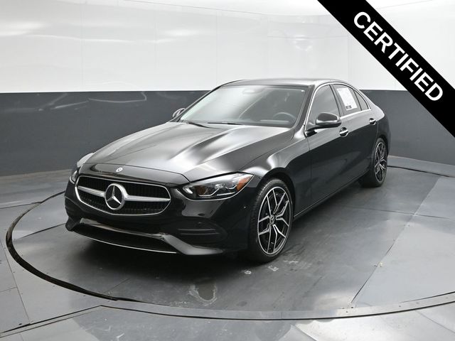 Black 2026 Mercedes-Benz C-Class Sedan Rear-Wheel Drive 9-Speed Automatic