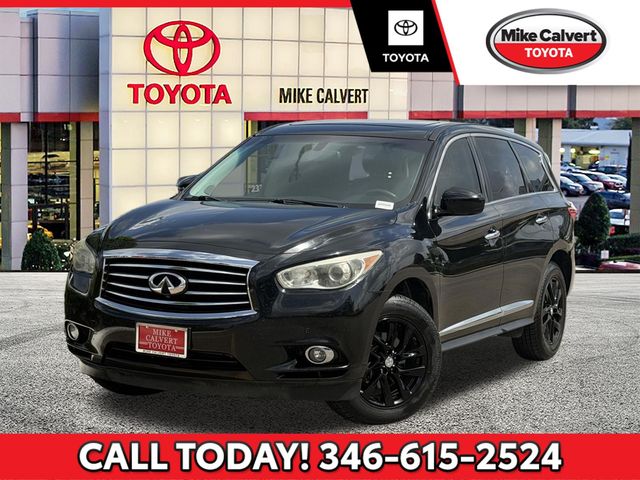 Black Obsidian 2013 INFINITI JX35 SUV / Crossover Front-Wheel Drive Continuously Variable Transmission