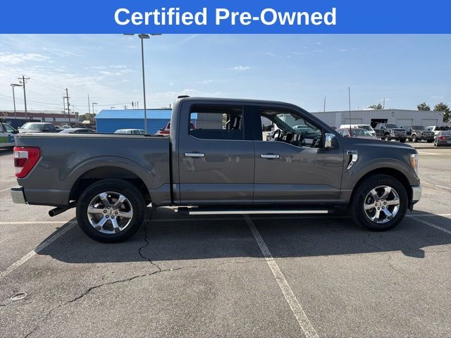 Certified Used 2023 Gray Ford Lariat image 2