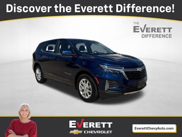 Blue Glow Metallic 2022 Chevrolet Equinox SUV / Crossover Front-Wheel Drive 6-Speed Automatic Overdrive