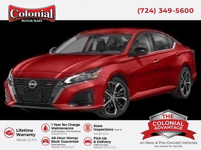 Red (Scarlet Ember Tintcoat) 2023 Nissan Altima Sedan All-Wheel Drive Continuously Variable Transmission