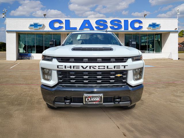 2022 Chevrolet Silverado 2500HD Custom White at Wharton Chevrolet GMC