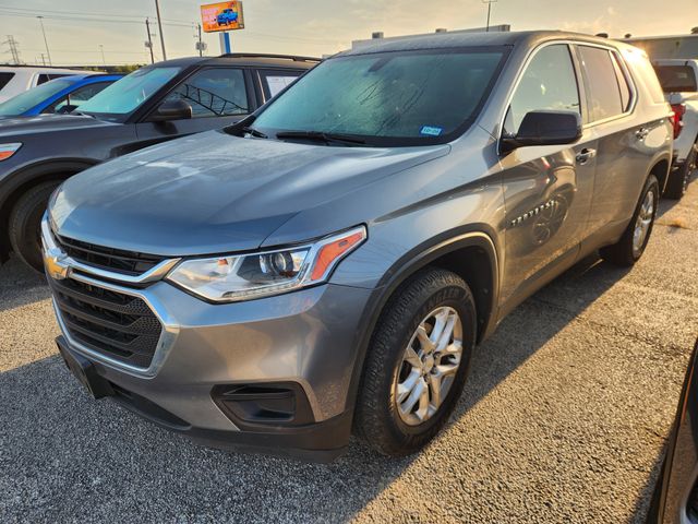 2019 Chevrolet Traverse LS Gray at Victoria Chrysler Dodge Jeep Ram
