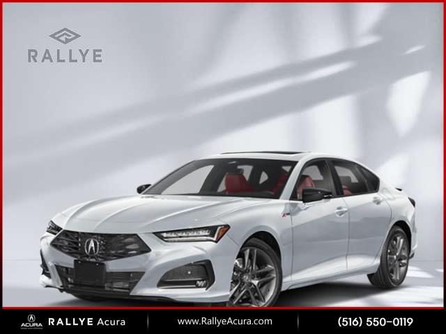 Lunar Silver Metallic 2025 Acura TLX SH-AWD with A-Spec Package Sedan All-Wheel Drive Automatic