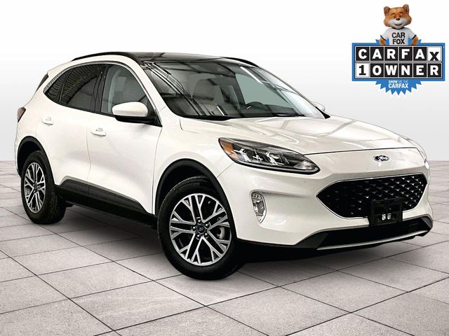 2022 Ford Escape SEL White at Auto Express Mitsubishi
