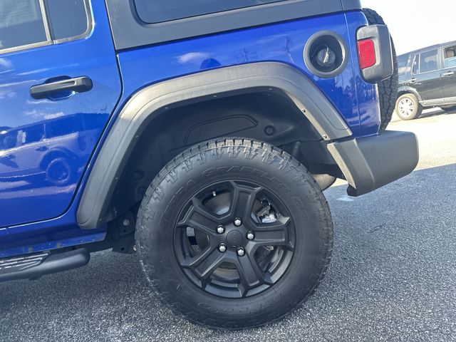 Used 2020 Blue Jeep Unlimited Sport S image 10