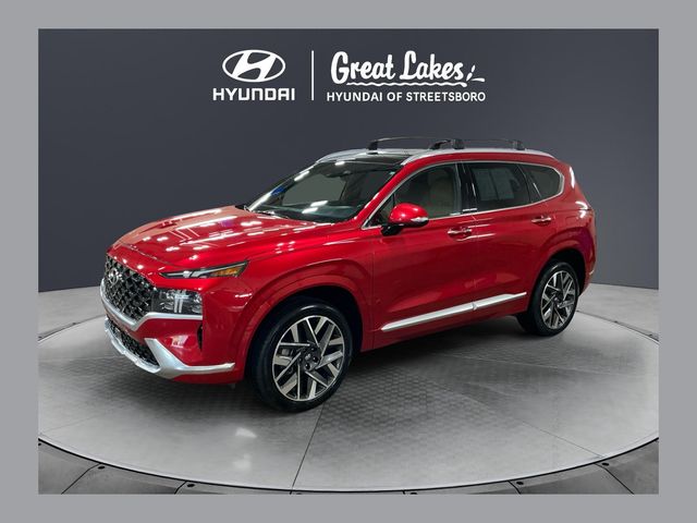 Calypso Red 2023 Hyundai Santa Fe SUV / Crossover All-Wheel Drive Automatic