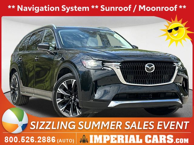 Jet Black Mica 2024 Mazda CX-90 PHEV Premium AWD SUV / Crossover All-Wheel Drive 8-Speed Automatic