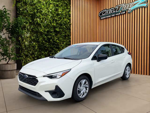Crystal White Pearl 2024 Subaru Impreza Wagon All-Wheel Drive Continuously Variable Transmission