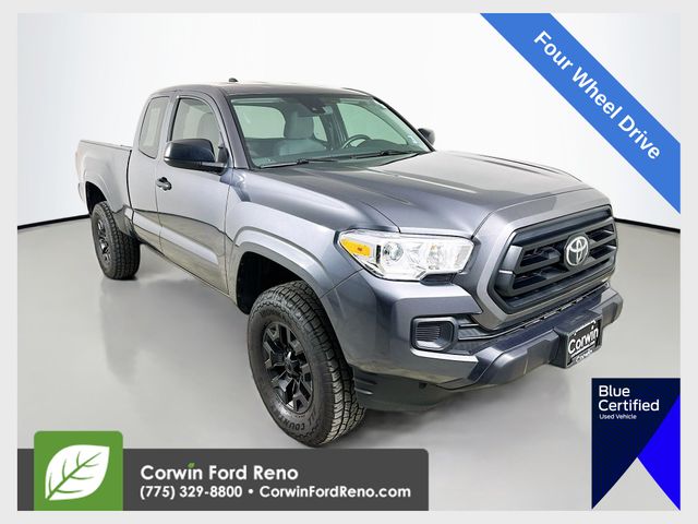 Magnetic Gray Metallic 2020 Toyota Tacoma Pickup Truck Four-Wheel Drive 6-Speed Automatic