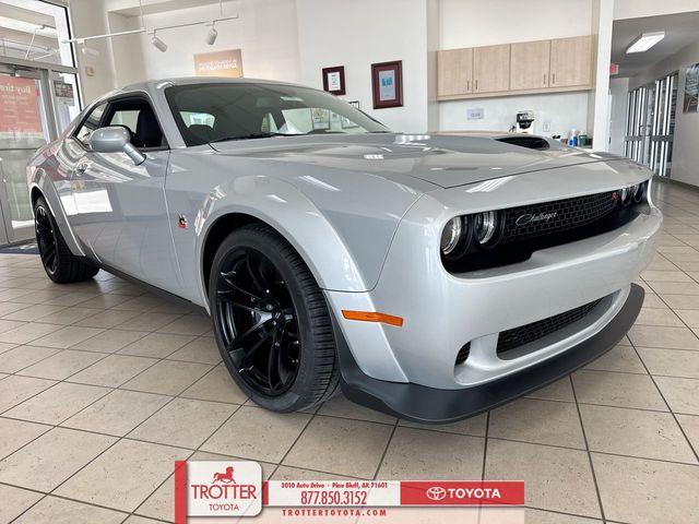 Triple Nickel Clearcoat 2023 Dodge Challenger R/T Scat Pack Widebody RWD Coupe Rear-Wheel Drive 8-Speed Automatic